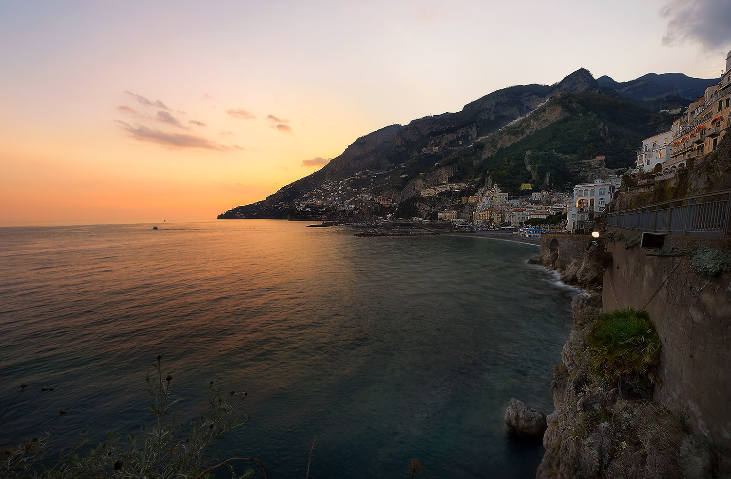 Giuseppe Sapori - Coastal Sunset