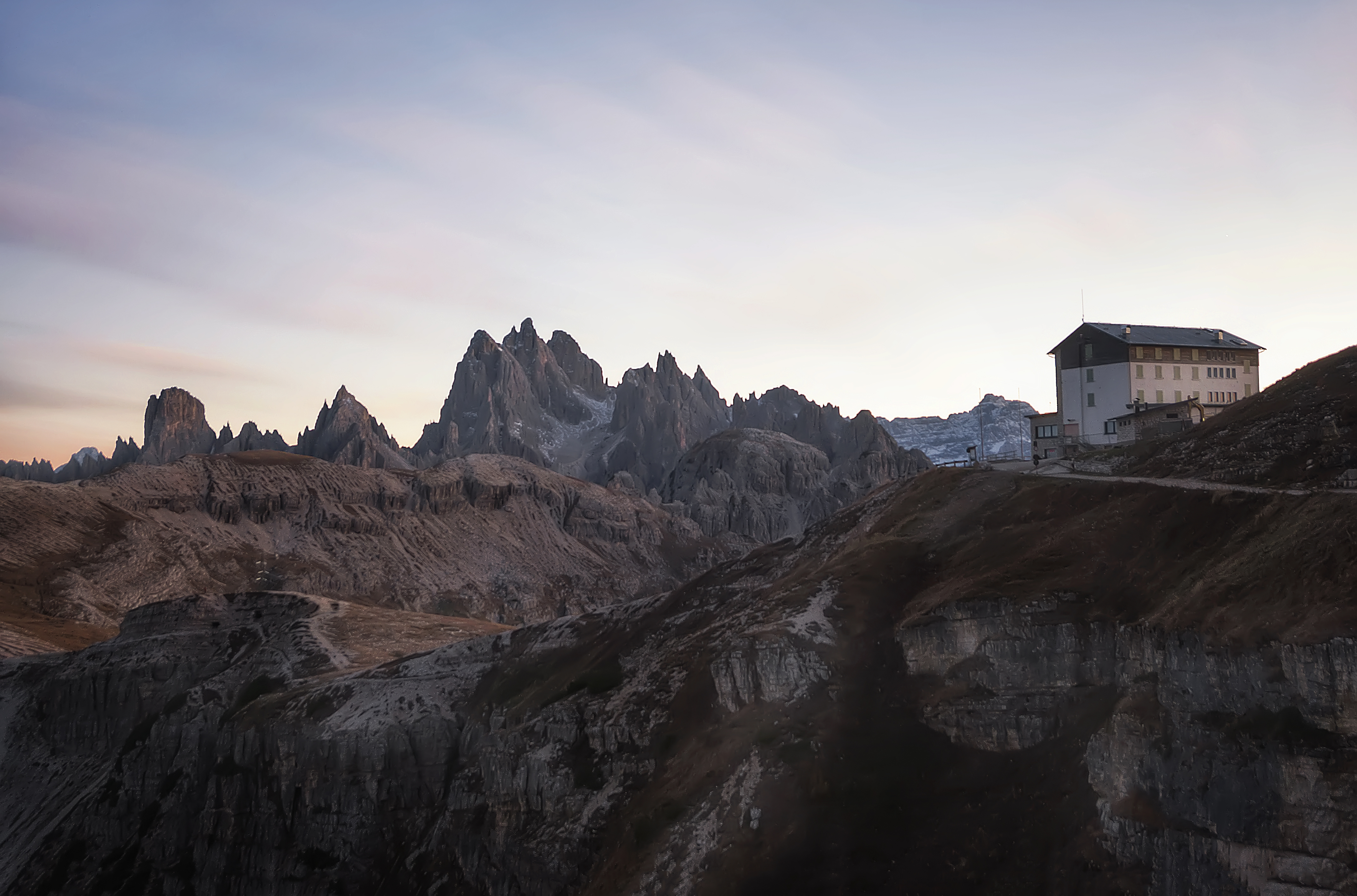 evening alps