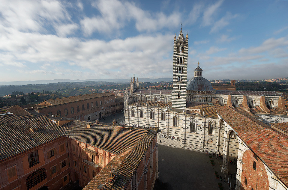 Flying over the Roofs