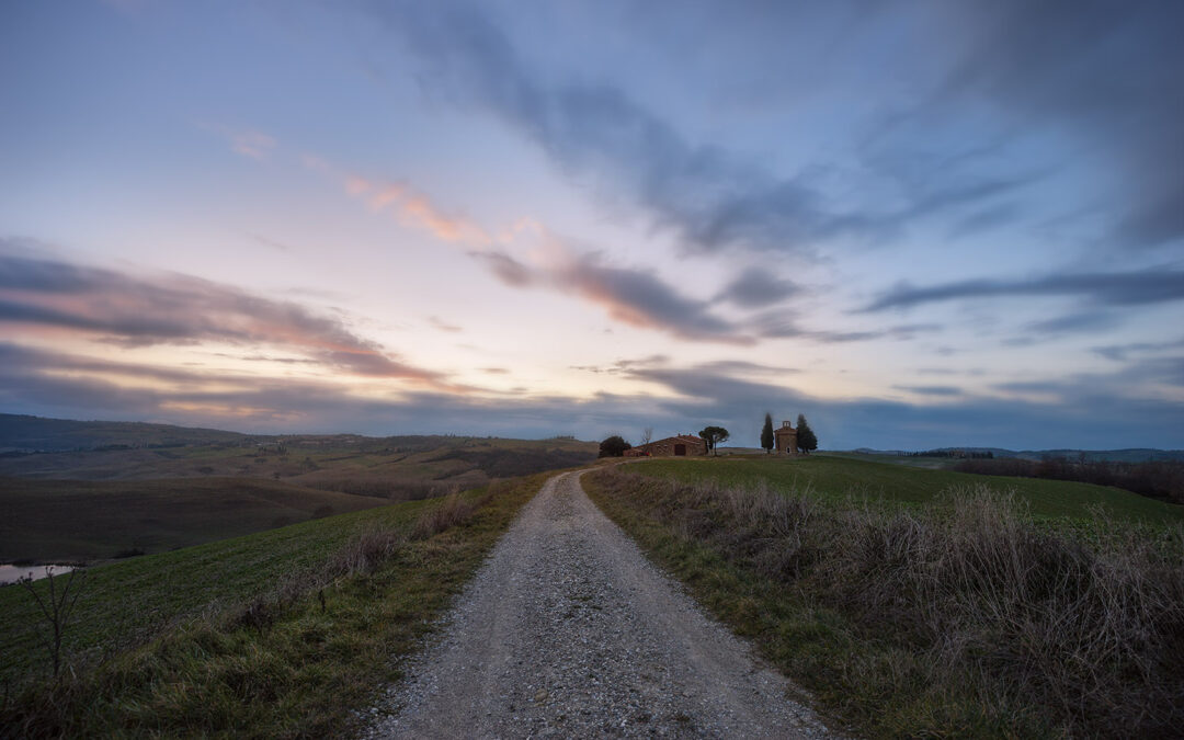 Road to Val d’Orcia
