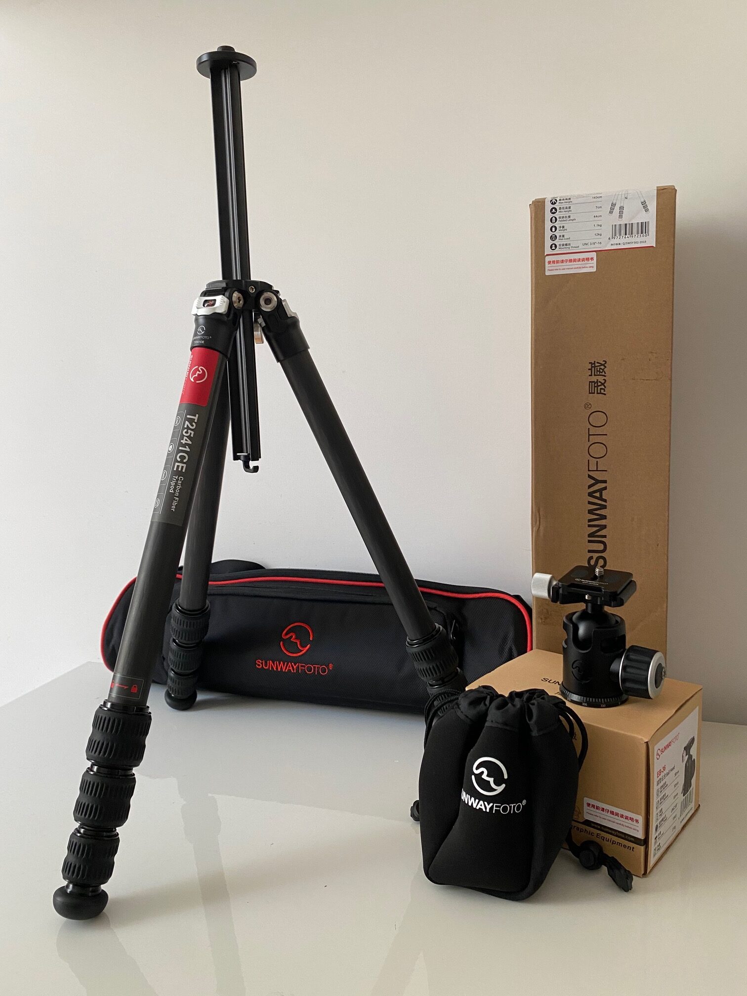 Sunwayphoto T2541CE + EB-36